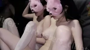 Hai Nàng Thướt Tha - Squirting Đến Đâu Cũng Nước