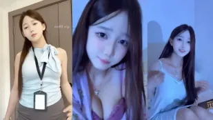 Nữ MC ngọt ngào quá quyến rũ! Tự sướng khoe mông trước gương