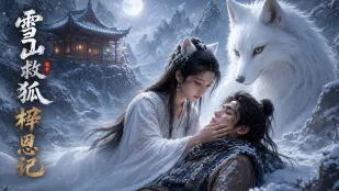 Ký sự cứu hồ ép ân núi tuyết AI phim ngắn người lớn tập 1 cứu cáo trên núi tuyết hóa thành gái đẹp ngực to đuôi ngựa đôi báo ân, để đàn ông tùy ý đút vào