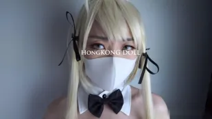 HongKongDoll - Buổi Chiều Tuyệt Vời Của Qiong Từ Trưa Rực Cháy Đến Hoàng Hôn 25 Phút Bản Đầy Đủ (Bao Cao Su Bắn + Vớ Đen Bắn)