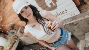 Nữ Chủ Quán Cà Phê Hot Girl 33 Tuổi Ngực Thật Cúp D Bị Đụ Đến Xuất Tinh