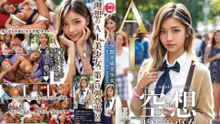Cô Gái AI Thời Heisei - Black Saki Hana AV Debut